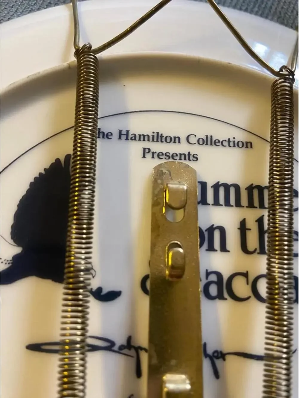 Plates by The Hamilton collection Eagles